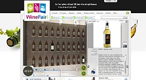 Un stand sur Winefair.com