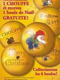 6 décors de Noël exclusifs pour la N’Ice Chouffe 2010 en Belgique
