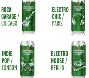 Heineken Spring Collection, tout pour la musique