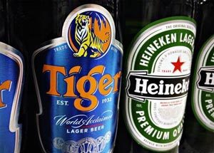 Tiger et Heineken