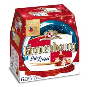 Pack de Kronenbourg de Noël