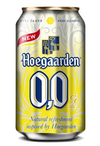 Hoegaarden 0,0 la bière imprononçable et sans alcool