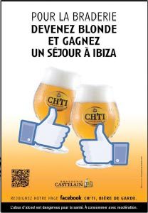 Devenez blonde et partez à Ibiza avec la bière Ch'ti
