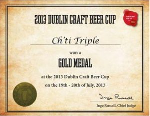 La Ch'ti Triple médaille d'or à Dublin