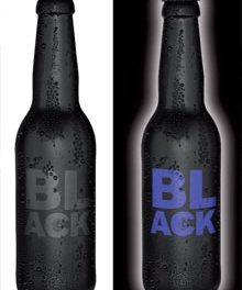 La bière Licorne Black s’habille pour la nuit