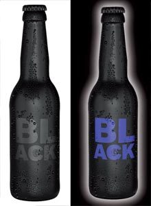 La bière Licorne Black version nuit
