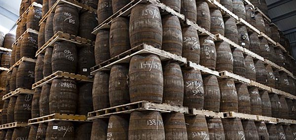 Fûts de scotch whisky ©SWA