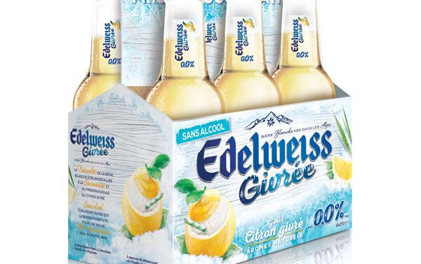 La nouvelle Edelweiss Citron Givré sans alcool arrive en rayon