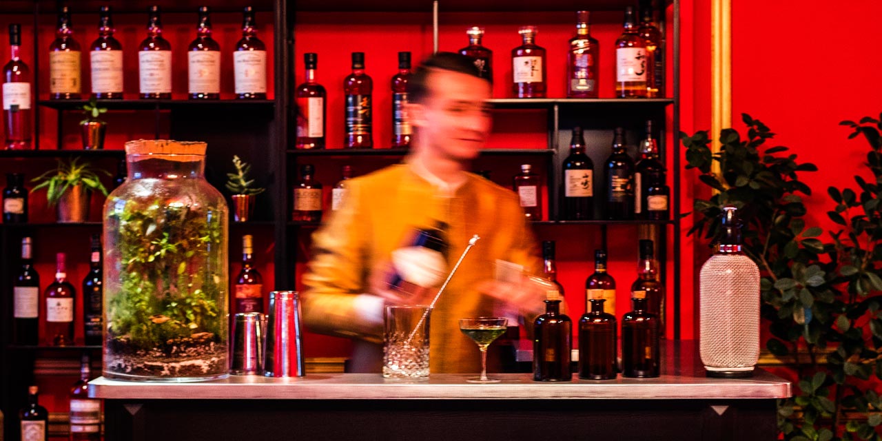 Cocktails au Glenfiddich et avec vue au Shangri-La Paris