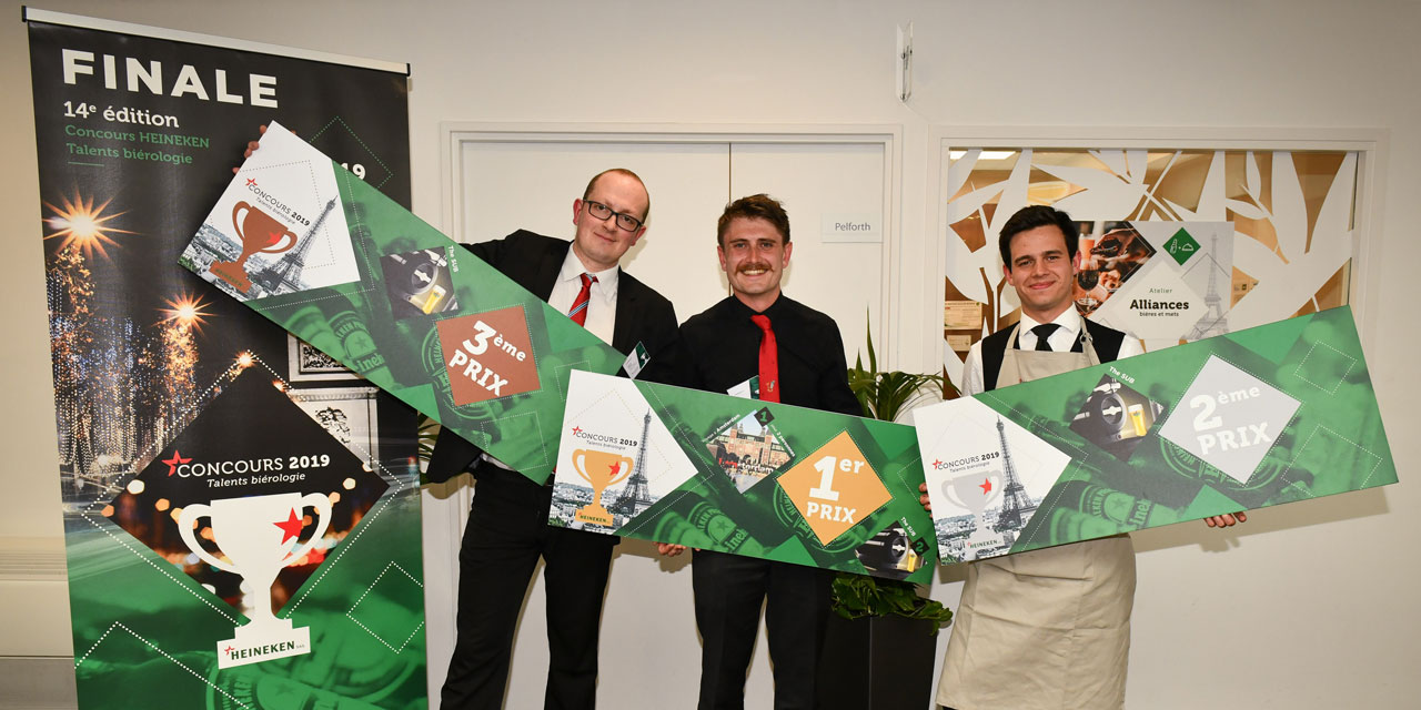 Maxwell Mason remporte le dernier Concours Heineken Talents Biérologie