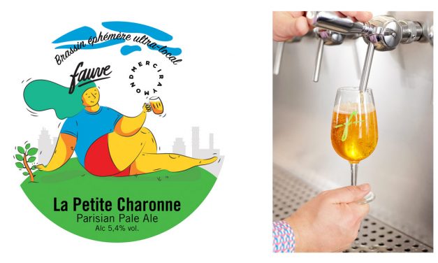 La Petite Charonne de Fauve, la bière au houblon frais parisien
