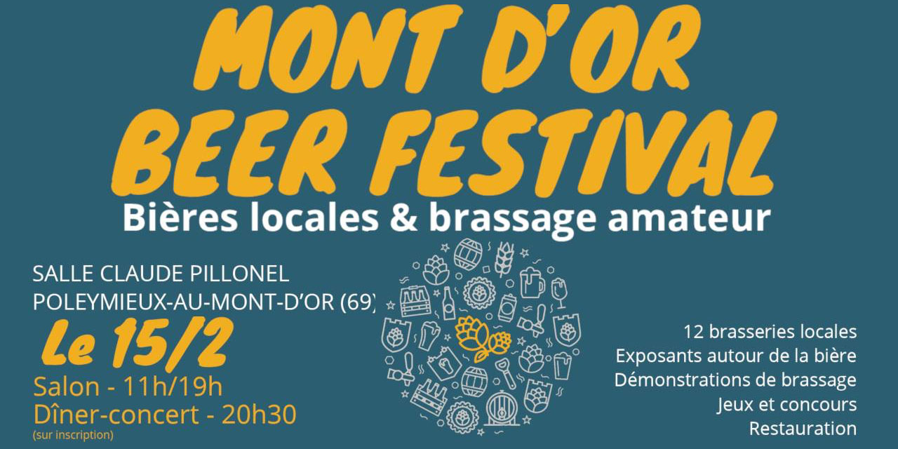 1er Mont d’Or Beer Festival près de Lyon