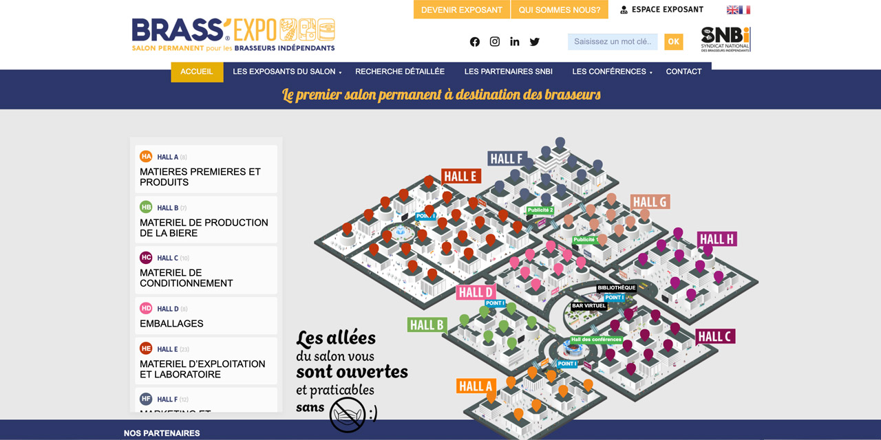 Le SNBi lance Brass’Expo le salon virtuel permanent de la filière brassicole