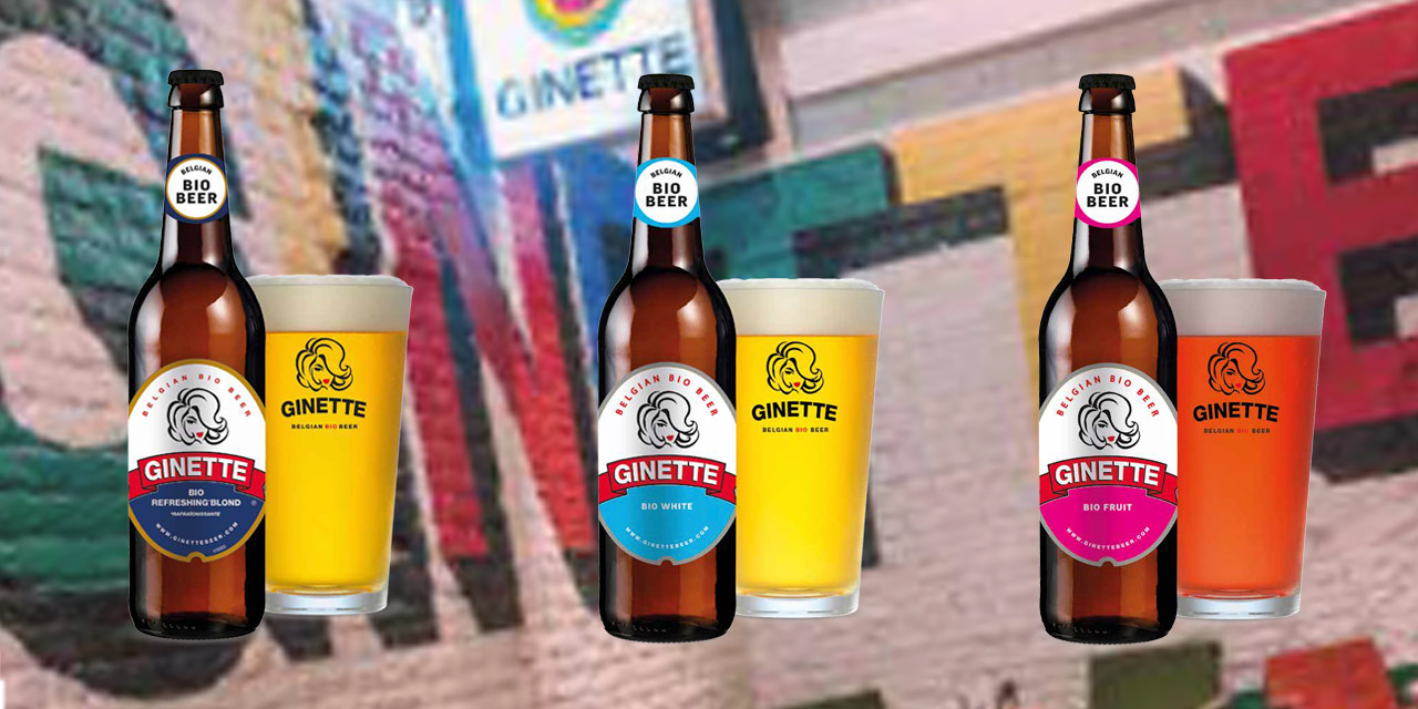 Ginette la gamme de bières belges Bio qui a séduit ABinBev