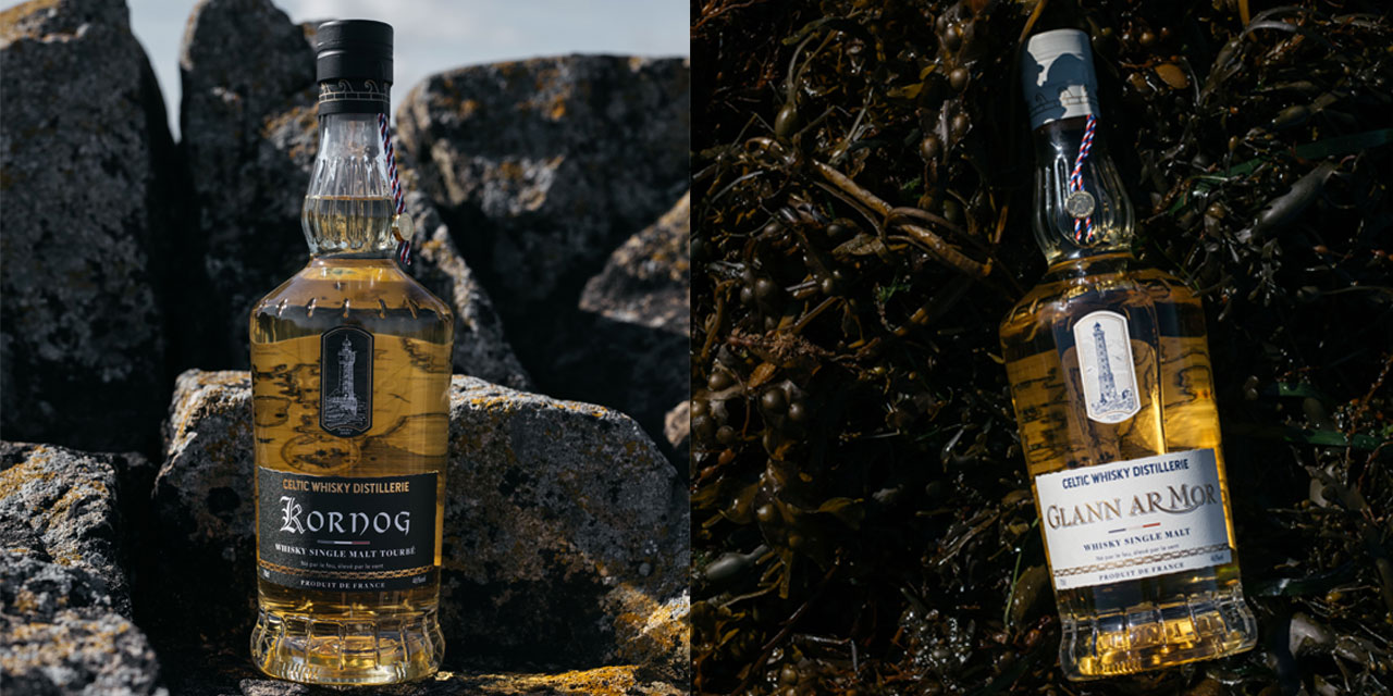 La Celtic Whisky Distillerie relooke Kornog et Glann ar Mor