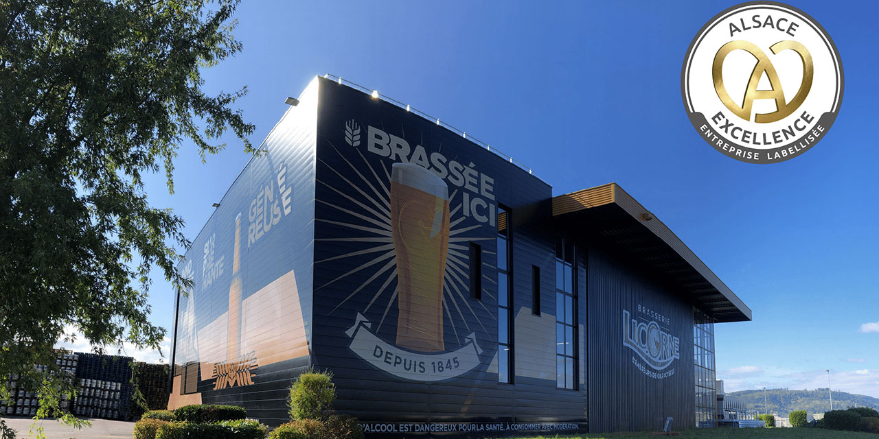 La Brasserie Licorne obtient le label Alsace Excellence