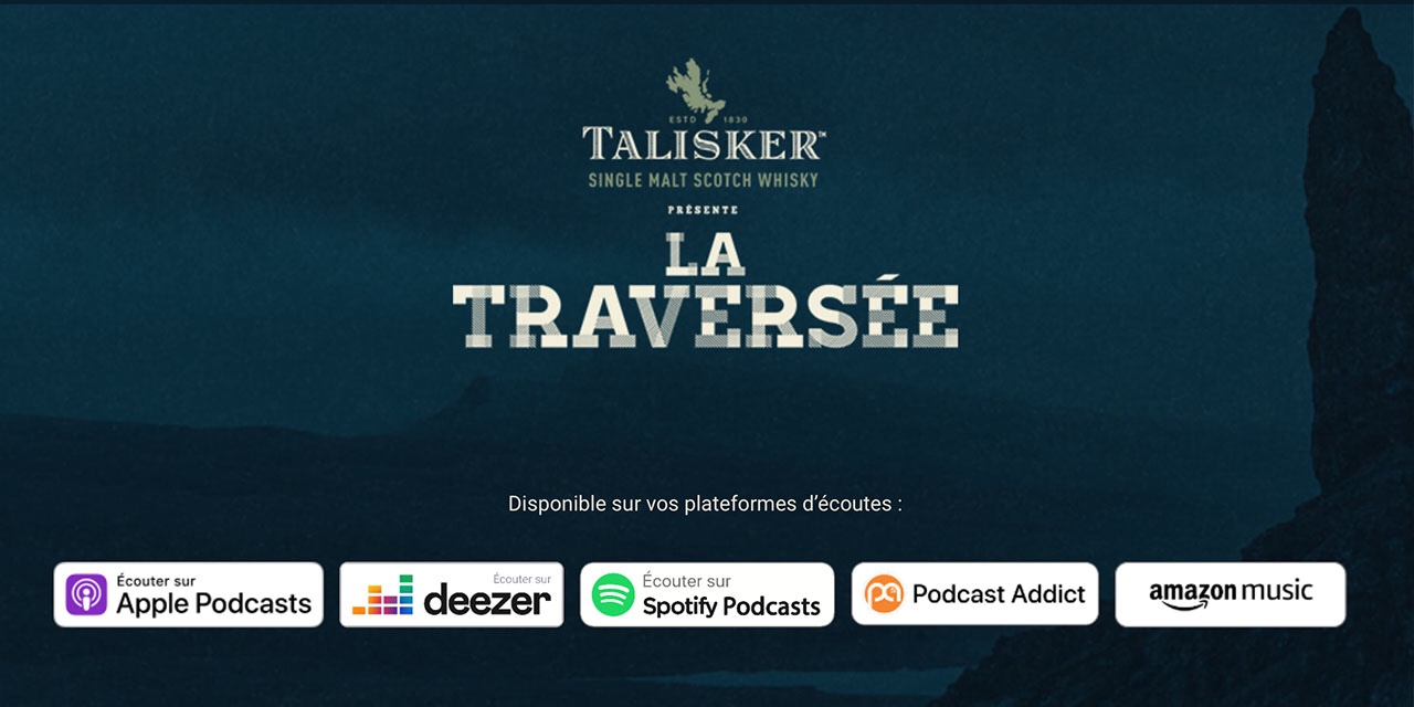 MHD offre un podcast à Talisker