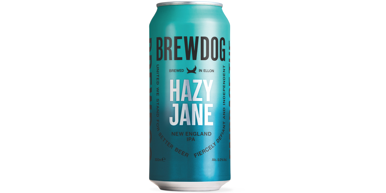 La Hazy Jane de BrewDog en boite de 50cl