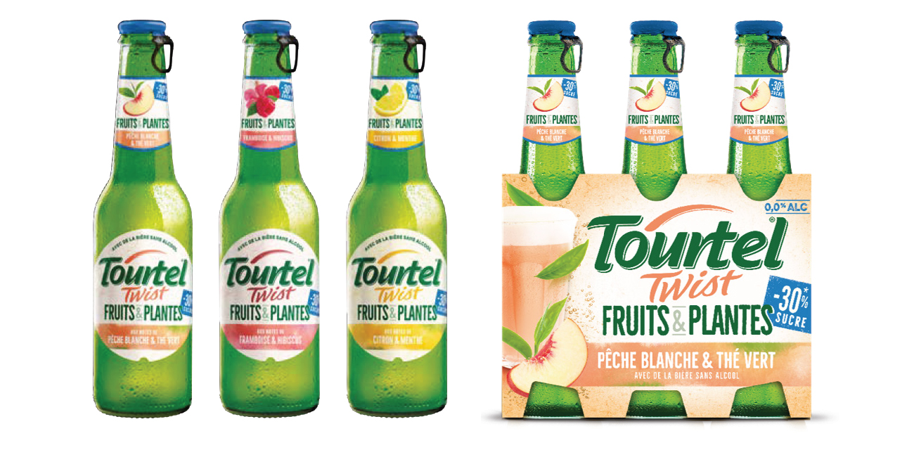 Brasseries Kronenbourg lance Tourtel Twist Fruits & Plantes