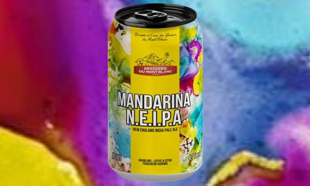 Mandarina NEIPA, la petite dernière de la Brasserie du Mont Blanc