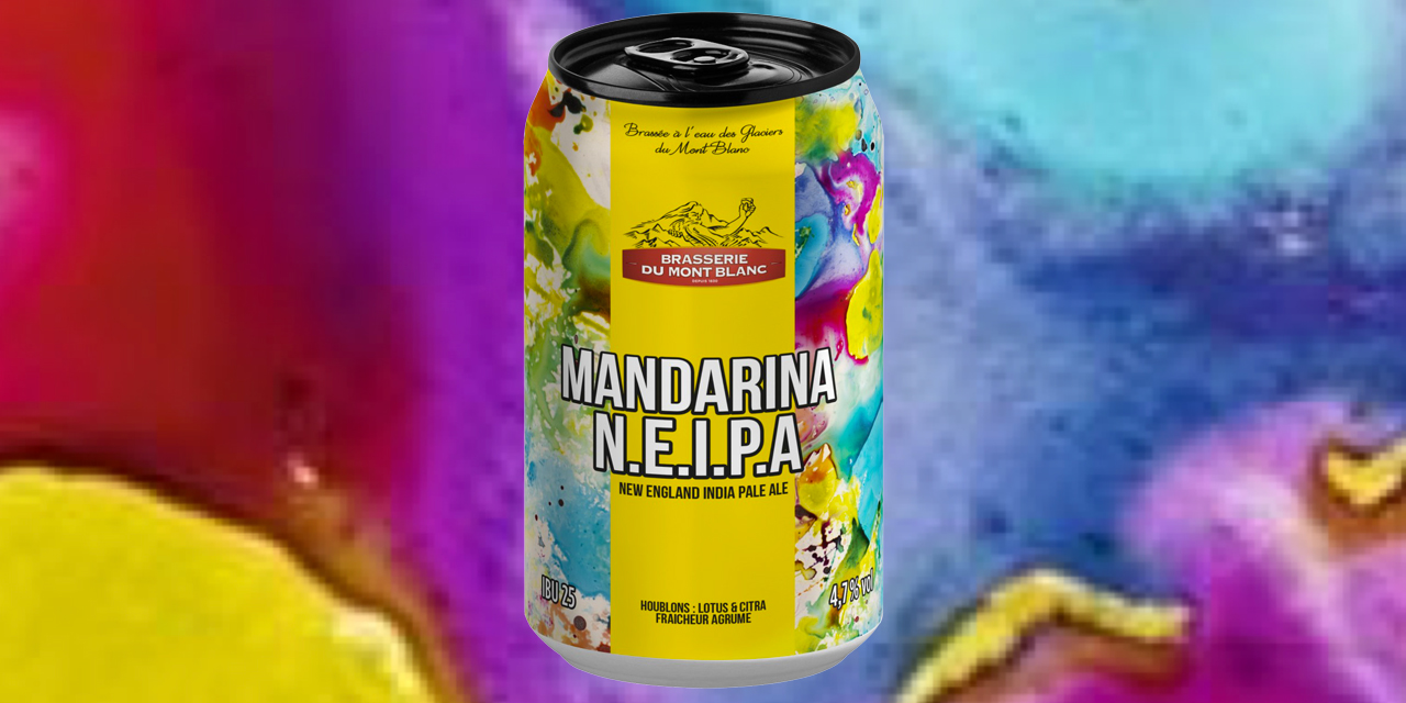 Mandarina NEIPA, la petite dernière de la Brasserie du Mont Blanc