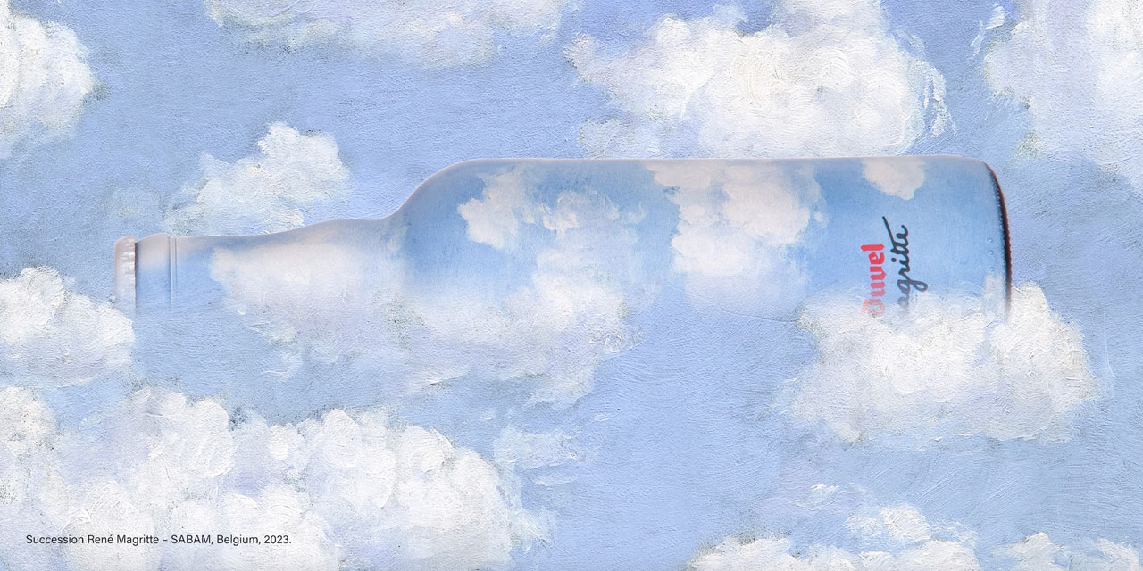 Une Duvel x Magritte pour les 125 ans de l’artiste surréaliste