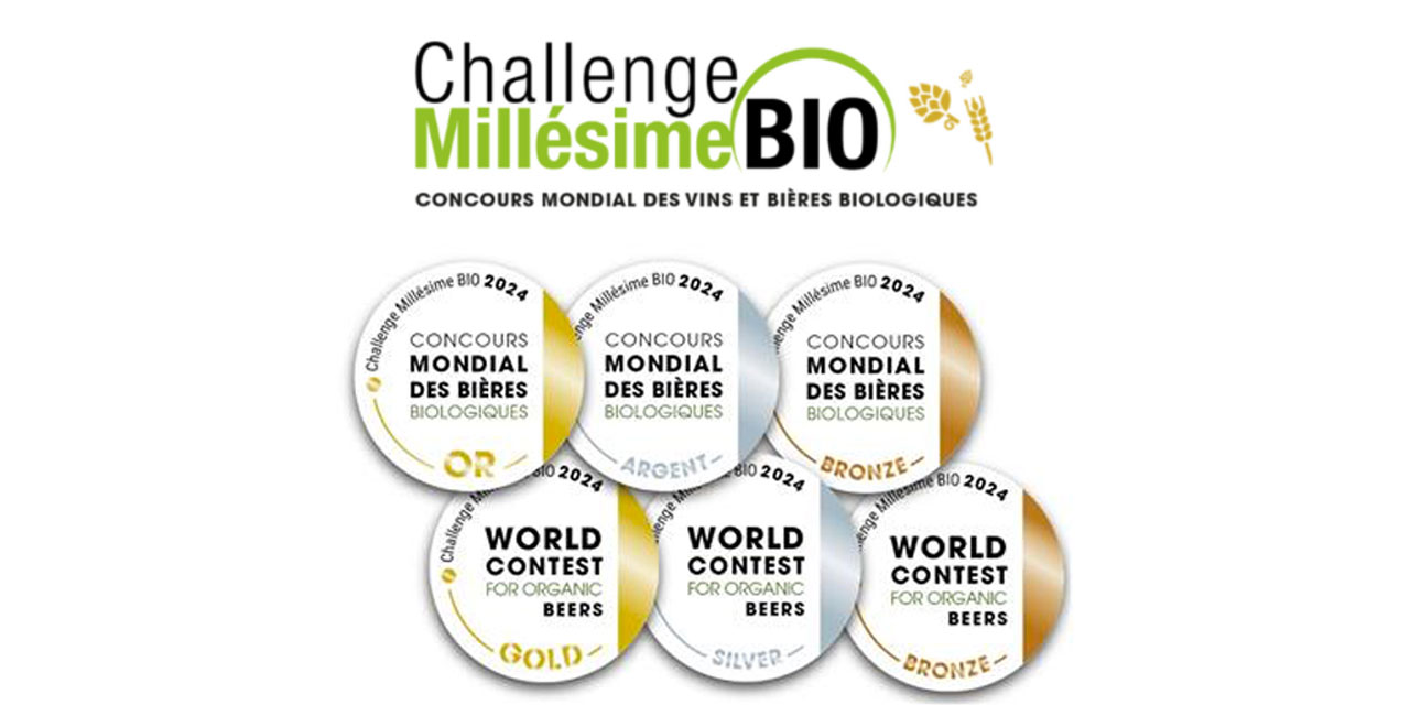 42 bières médaillées au Challenge Millésime Bio