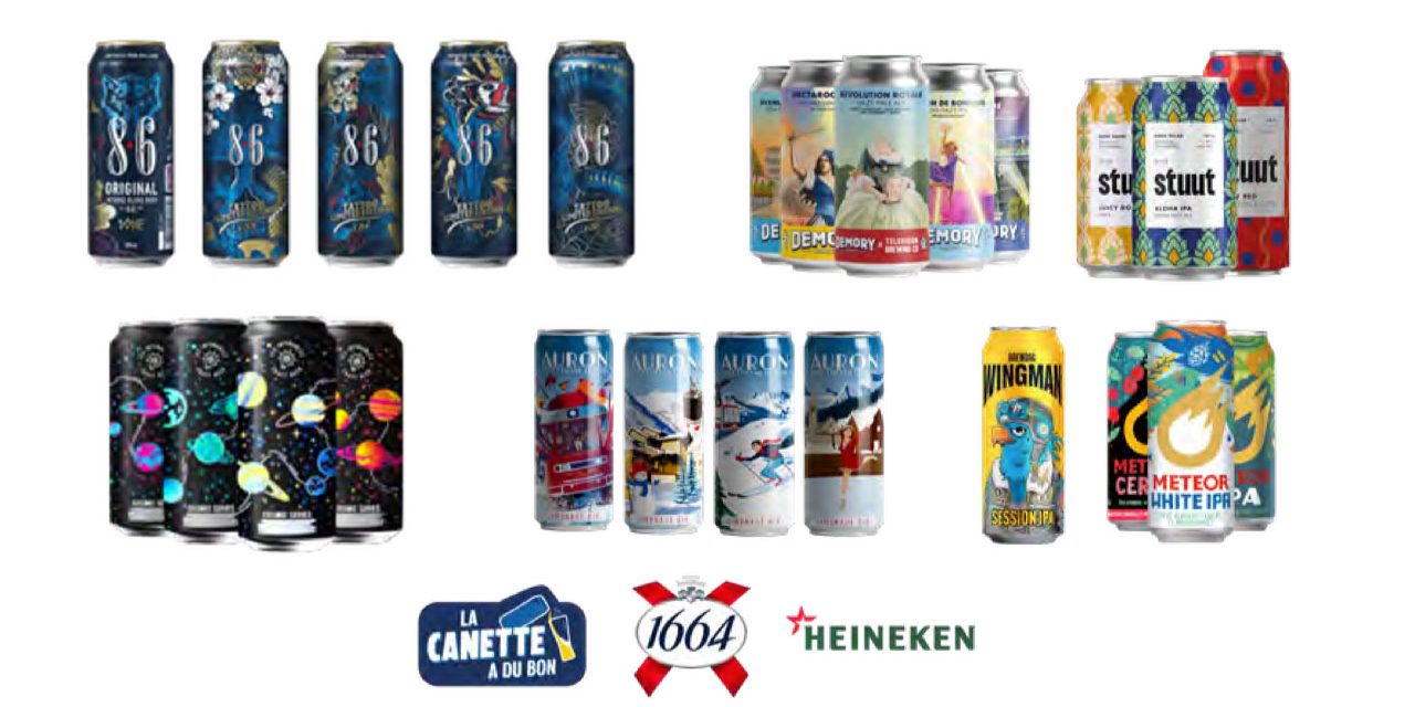 La bière dans les Canettes d’Or 2025