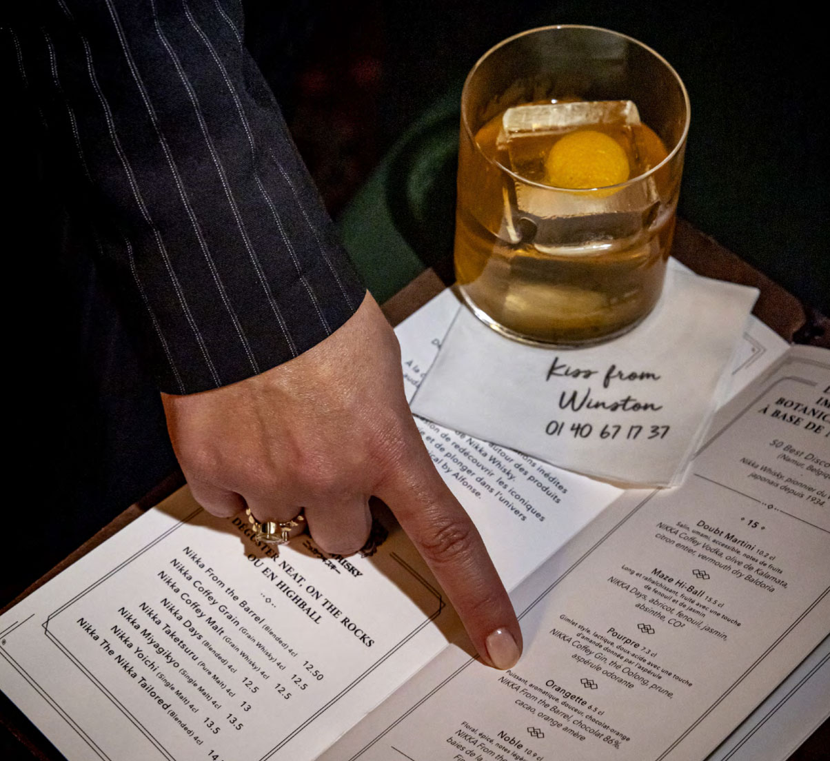 Cocktail Orangette by Doris Bar & Alfonse