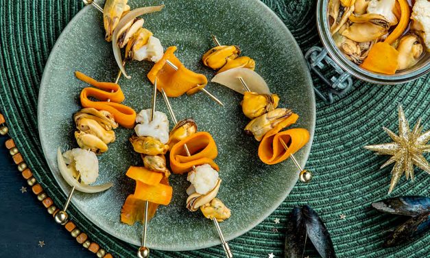 Pickles de moules irlandaises à la Guinness