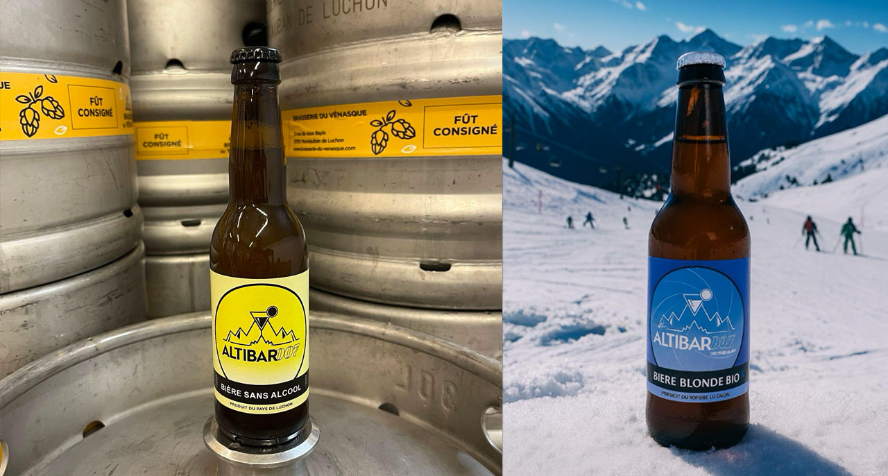 Les bières Altibar 007 de la Brasserie du Vénasque