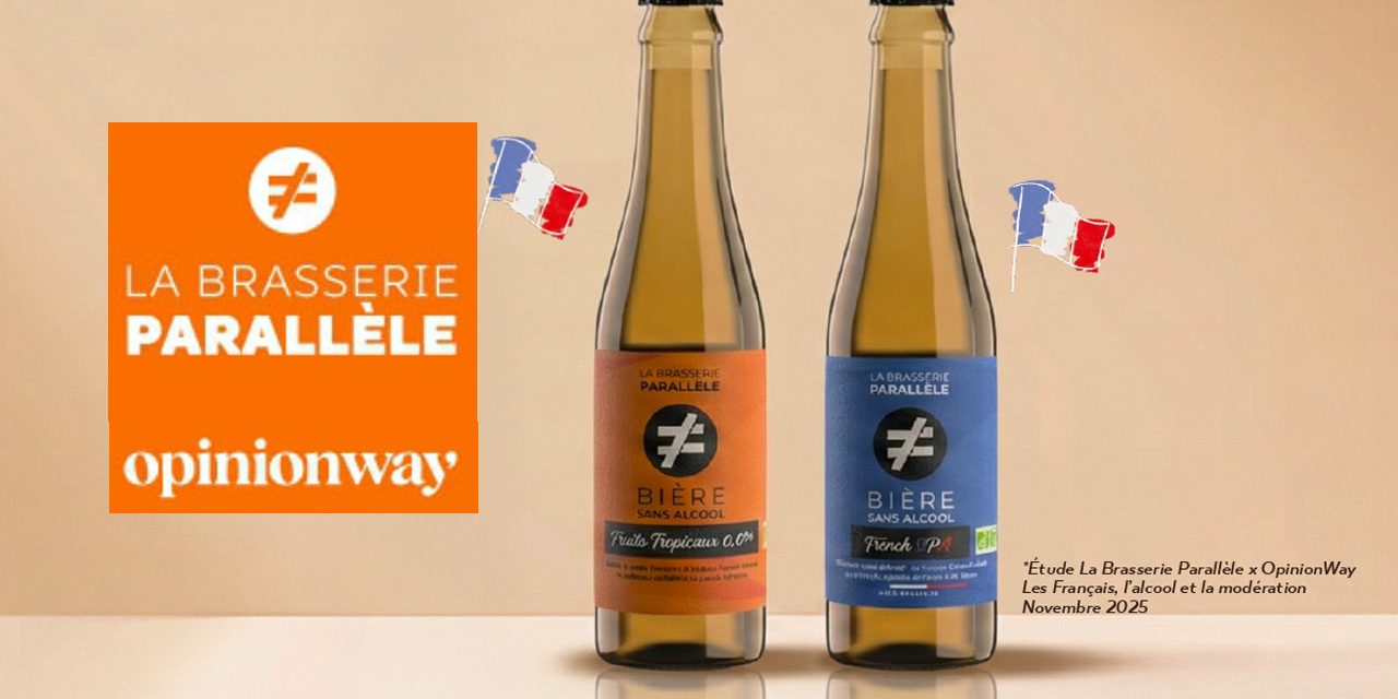 Les Français et l&rsquo;alcool selon une étude OpinionWay pour La Brasserie Parallèle