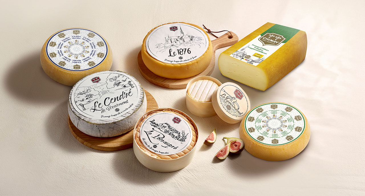 La gamme de fromages Chimay