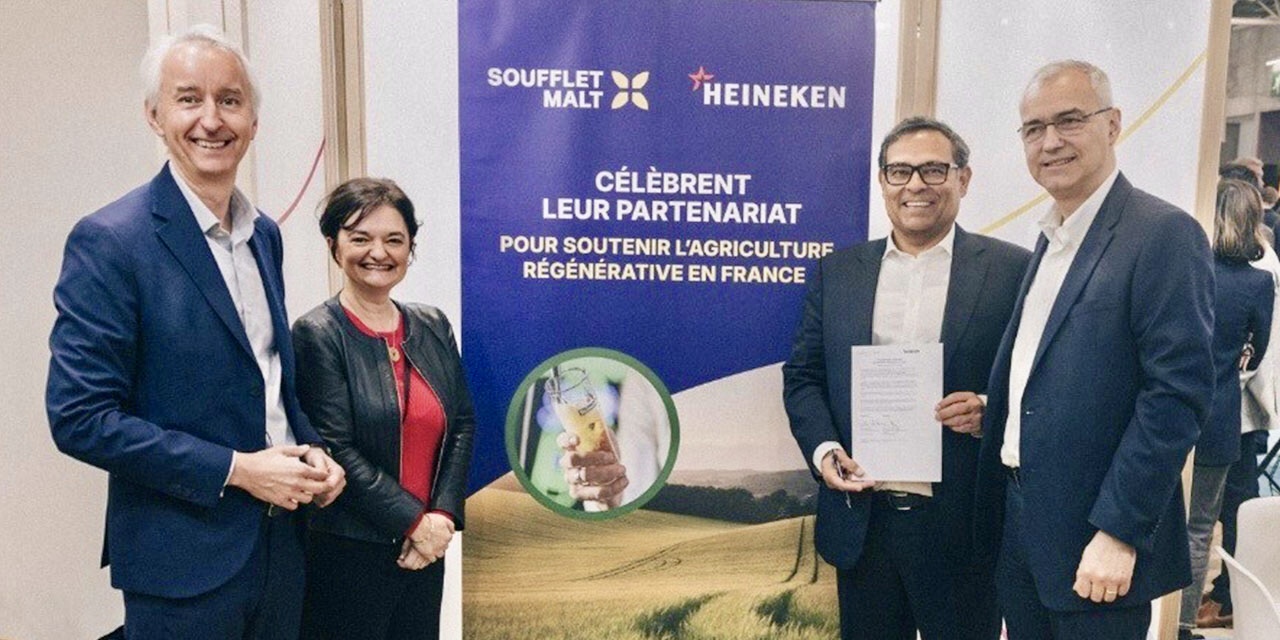 Soufflet Malt et Heineken, association  régénérative