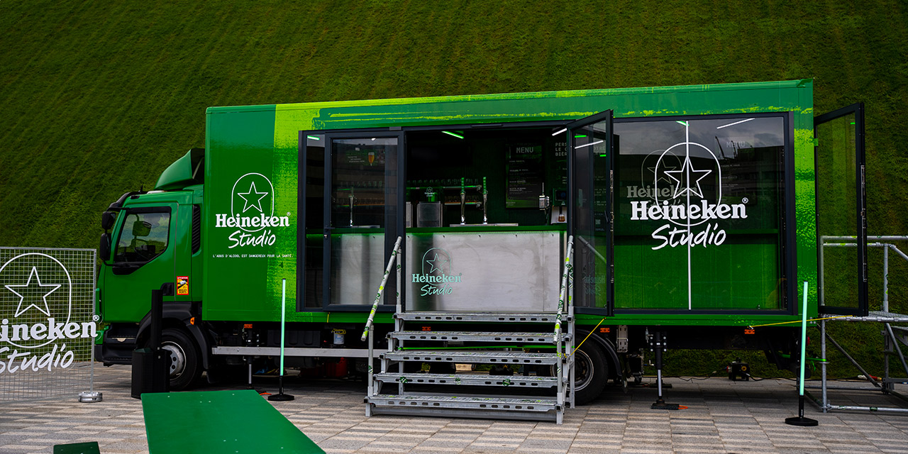Heineken Studio Truck, le labo nomade de l&rsquo;été