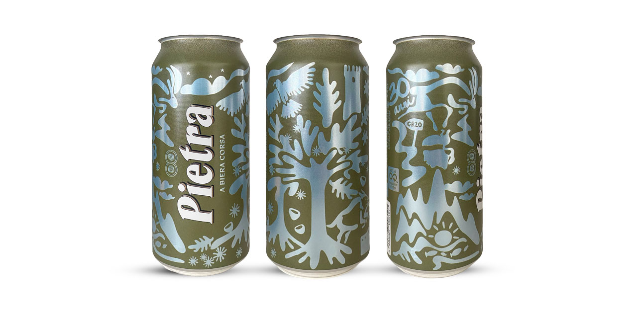 Pietra, canette anniversaire collector