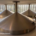 La salle de brassage de la brasserie Pilsen Urquell