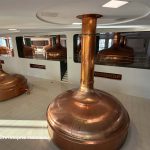 La salle de brassage de la brasserie Pilsen Urquell