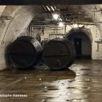Dans les caves de La brasserie Pilsner Urquell.