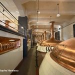La salle de brassage de la brasserie Pilsen Urquell