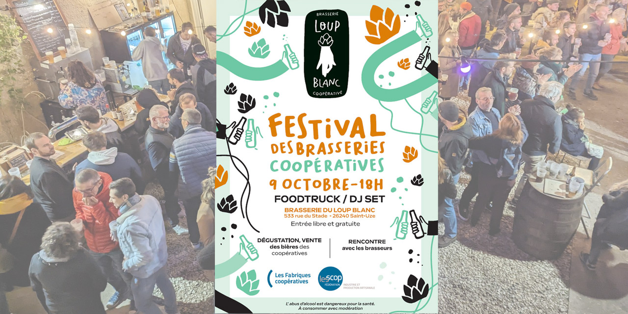 Premier Festival des Coopératives Brassicoles à Saint-Uze