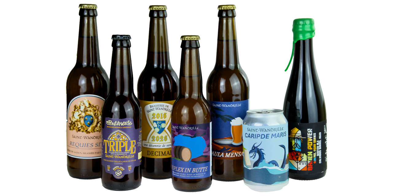 Les bières spéciales de Saint Wandrille