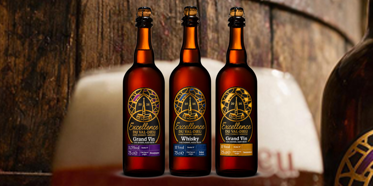 Bières Val-Dieu Excellence 2026 : Whisky, Sauternes, Bourgogne